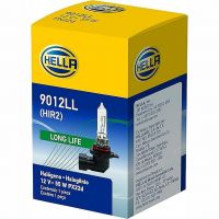 HELLA 9012LL 12V 55W Long Life/HIR2 Bulb, Each